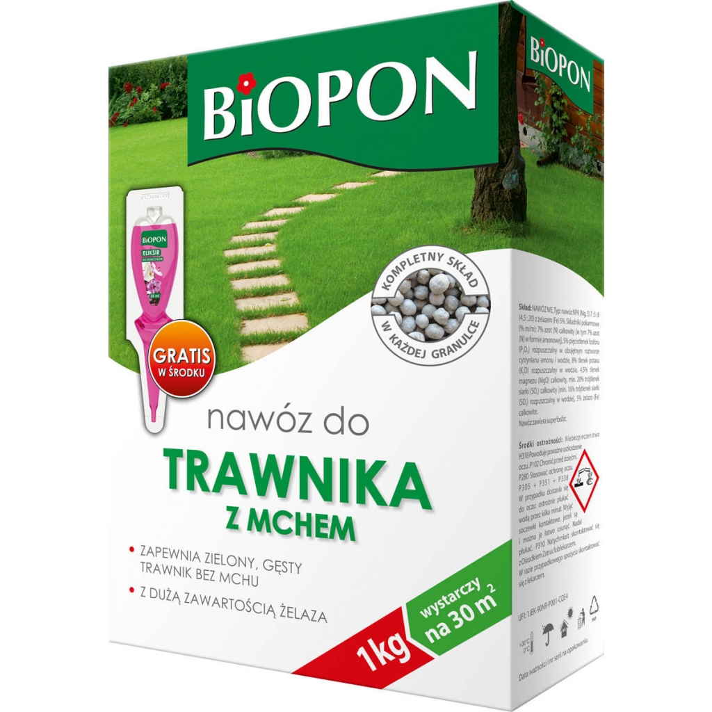 Biopon do Trawnika z Mchem 1 Kg